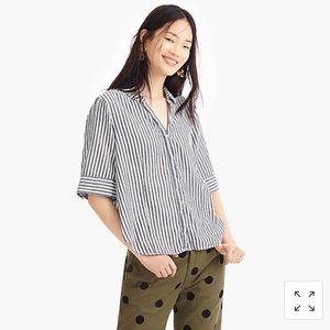 J. Crew Short Sleeve Button-Up Shirt